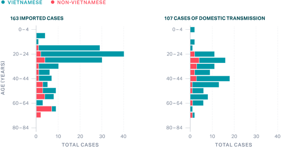 Vietnam covid community imported